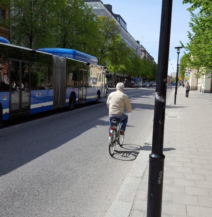 Tabell 2. Sammanställning, observation på sträcka.