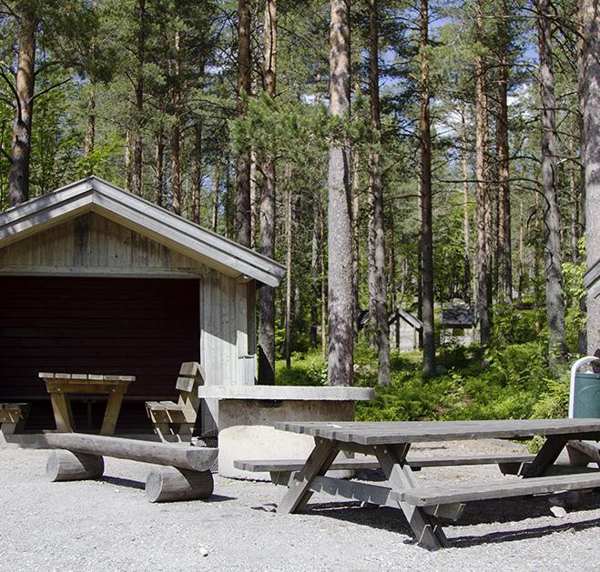 KNUTPUNKTER FÖR FRILUFTSLIVET Tre tydliga knutpunkter