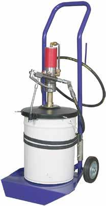 660:- VACUUM OLJESUG Spilloljebehållare för sugning av olja ur fordon. Laddas med tryckluft för vaccuumsugning.