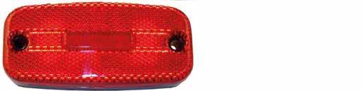 nr 47390 Röd, 5+1 dioder LED, klart glas cirkelmönster175:- PASSANDE GUMMIARMAR Art.