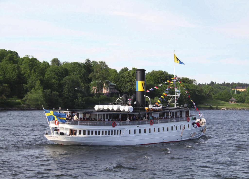 välkommen ombord! Täta avgångar i hela skärgåden med nya och gamla fartyg. ÅNGBÅTSTURER FRÅN STRÖMKAJEN 20/8 16/9 Måndag fredag Storskär kl 12.00 15.30, torsdag Norrskär. Storskär mån-tors t.o.m. 30/8 16.