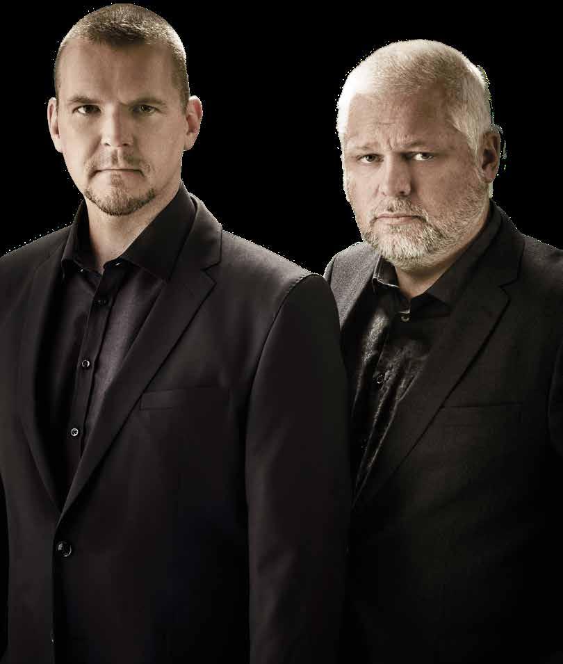 MATTIAS LEIVINGER & JOHANNES PINTER STORMSKÖRD JANUARI Foto: Anna-Lena Ahlström VEM ÄR VÄN OCH VEM ÄR FIENDE?