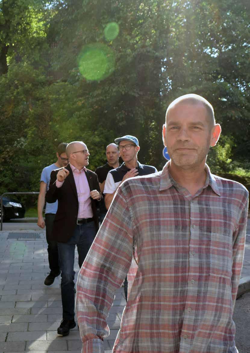 1 Stockholms län, Ingela Berggren satte också smittkydd och syn på smitta i en historisk kontext, med utvecklingen från 80-talets svarta tidningsrubriker och skräck för smitta, och ändringen av