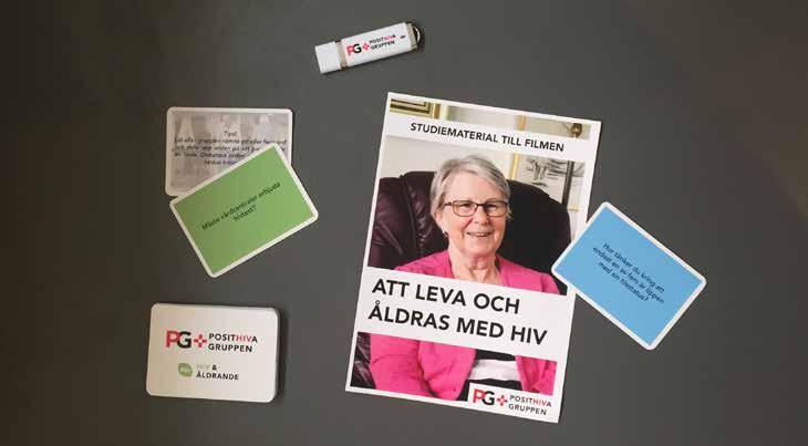 21 Hiv & Åldrande är såväl ett bevakningsområde som ett samlingsnamn för de insatser som PG genomför och som fokuserar på allt det som anknyter till att åldras med den kroniska sjukdom som hiv är.