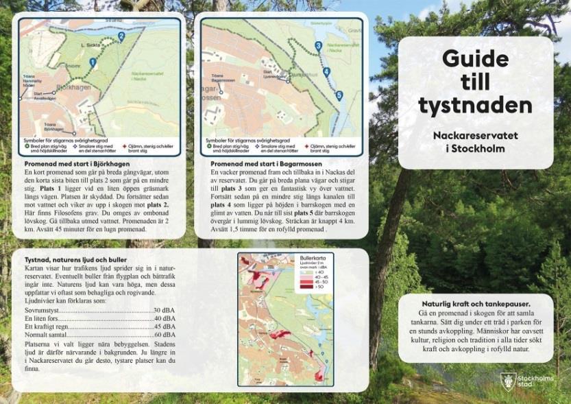 Guide till tystnaden Tillgängliggörande i