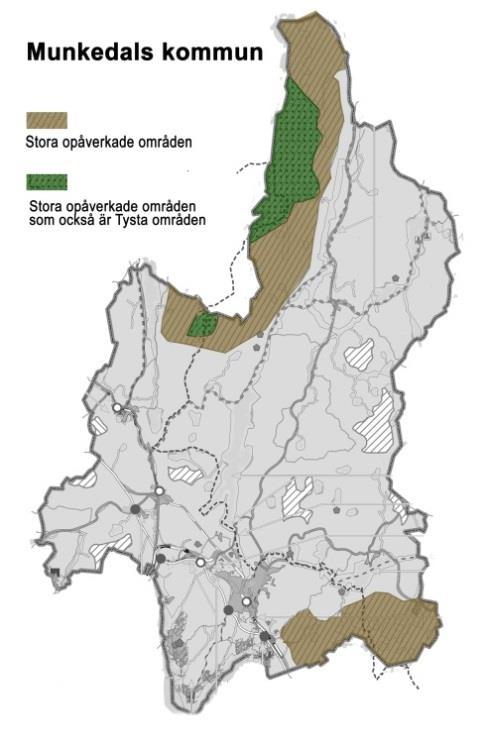 Förväxlingsrisk Tysta områden och närbesläktade planeringsbegrepp Tysta områden ligger nära flera andra planeringsbegrepp, som stora opåverkade områden, naturreservat, strålningsfria områden samt
