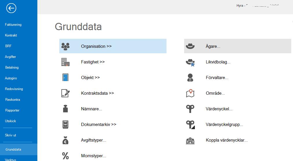 Lägga upp och redigera ägare För att hantera alla dina hyresgäster måste det finnas en grund att stå på.