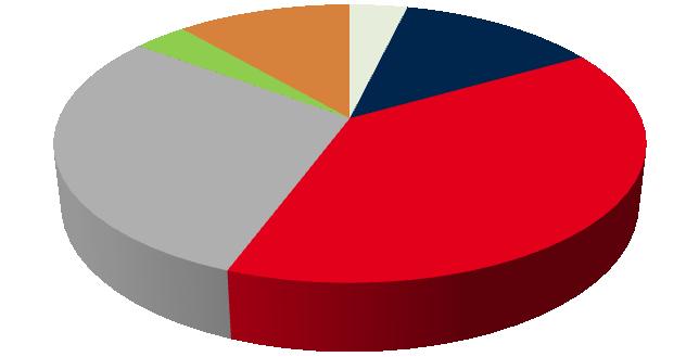 20 29% 3% Budget per verksamhetsområde 11% 4% 13% Administration Verksamhetsövergripande Vård- och omsorgsboende Hemtjänst Träffpunkter o dagverksamhet 39% Hälso- och sjukvård Administration På