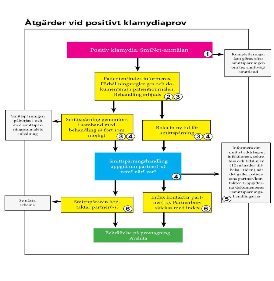 Lathund vid smittspårning av klamydia http://www.vardgivarguiden.