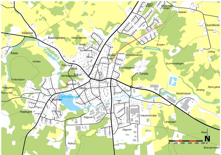 Ca 7000 invånare bor i kommunen varav ca 1800 bor i centralorten Torsås.