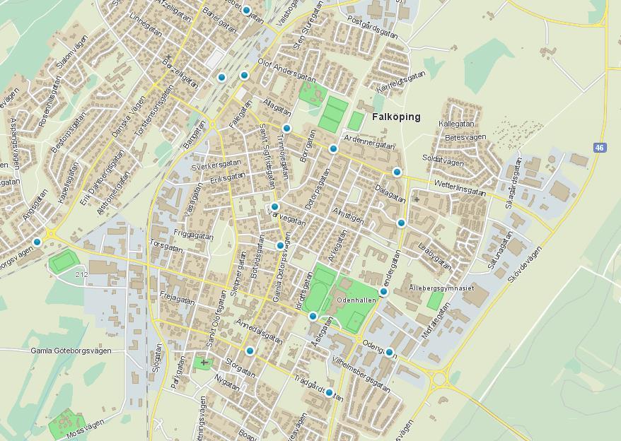 3.3 Kollektivtrafik Närmaste busshållplats ligger på drygt 400 meters avstånd (fågelvägen) från utredningsområdet