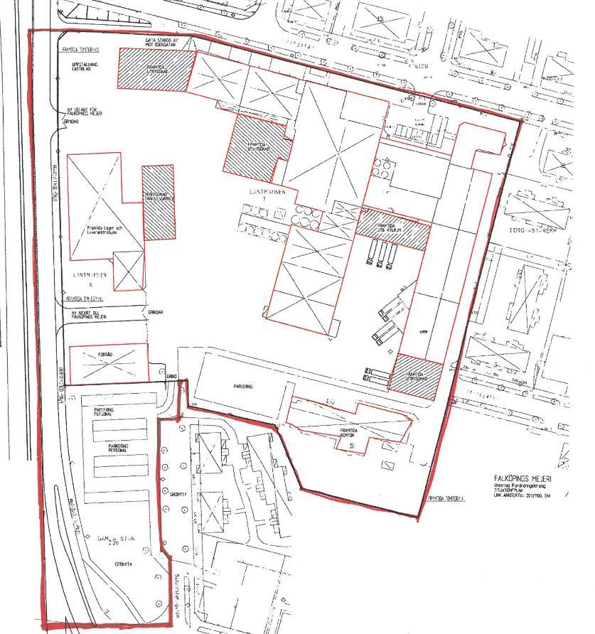 5 Planförslaget Trafikeringsmässigt innebär planförslaget att anslutningen mot Odengatan vid Balderstensgatan stängs av helt, här planeras istället för ett ostlager.