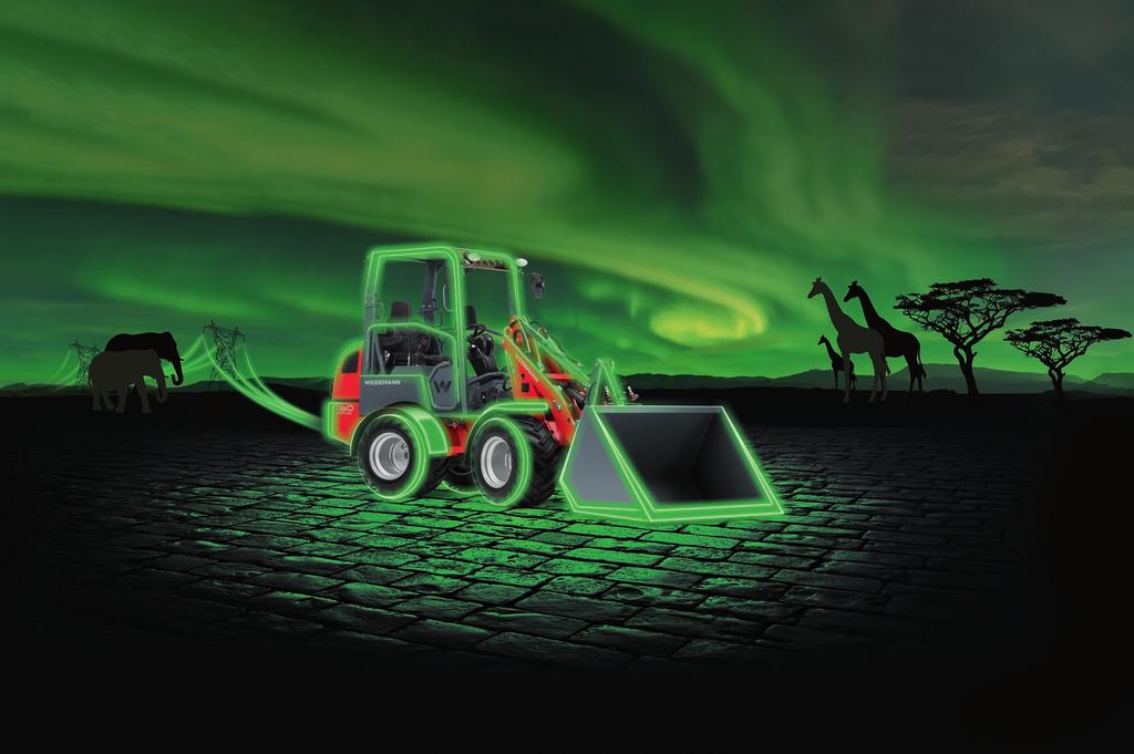 Den nya : original Hoftrac. 100 % elek trisk. Original Hoftrac : Det nödvändiga multiverktyget.