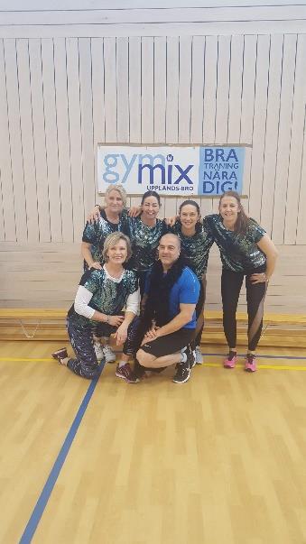 Deltagarna bjöds på ett mixpass innehållandes dans, gympa, styrka och en intressant och spontan avslutning med ett gympabattle. Allt till schlagerlåtar givetvis.