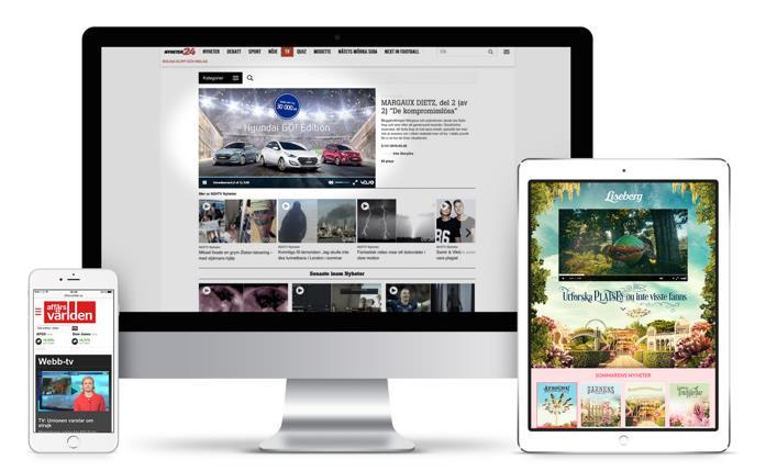 20 DIGITALA VIDEOFORMAT SUMMERING IN-STREAM är en videannns sm visas i direkt anslutning till videinnehåll ch delas upp i prerlls, midrlls ch pstrlls.