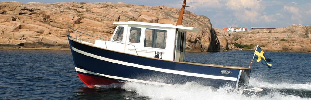 Rhea är en fransktillverkad båt som är byggd för olika väderförhållanden