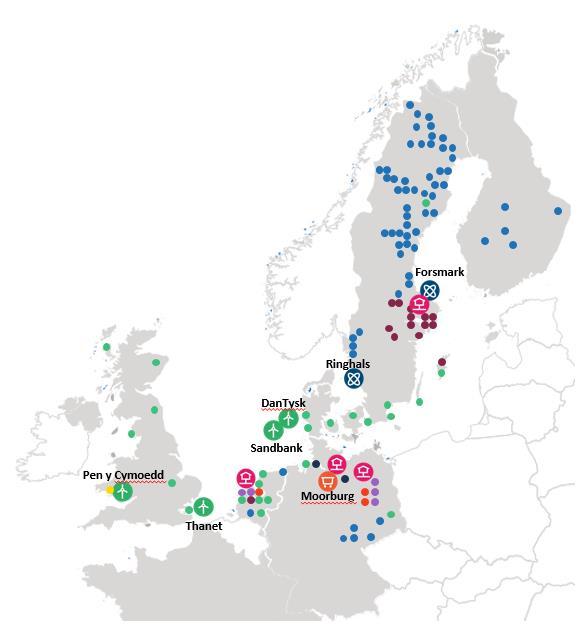Introduktion till rörelsesegmenten Översikt av verksamhet och större anläggningar Våra rörelsesegment Plats för vår verksamhet och större