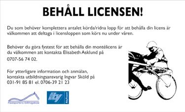 DAGENS CIRKATIDER.00 Entrén öppnar.00 Restaurangen öppnar.0 Provstarter bakom startbilen.0 Alla totokassor öppnar.0 Start lopp /V-.