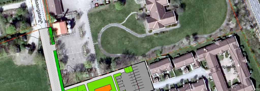 Sida 4 (19) Plandata Lägesbestämning Planområdet omfattar sydvästra delen av fastigheten Teckomatorp 20:1 som