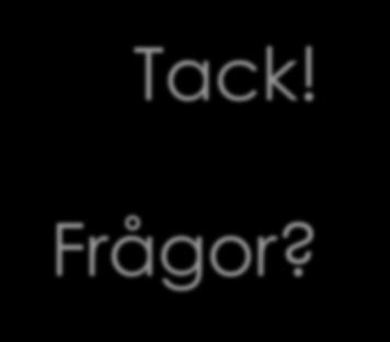 Tack! Frågor? http://yhdistystieto.