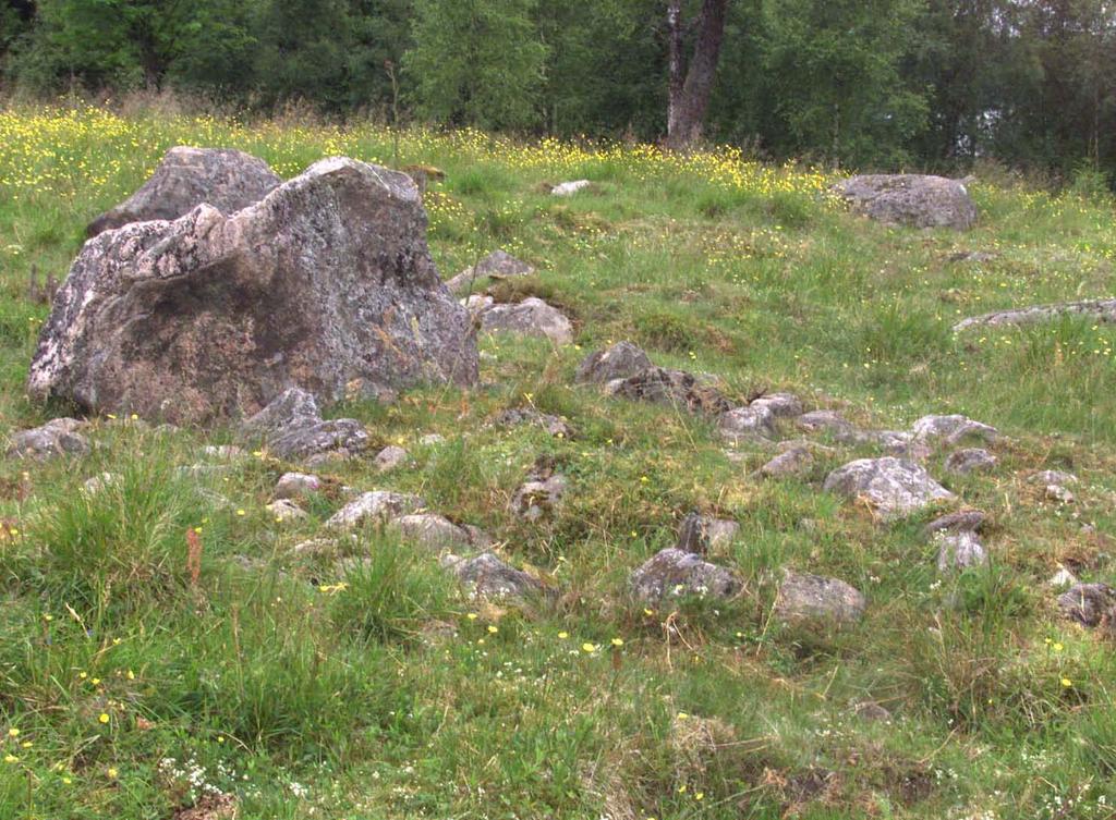 8 Resultat Figur 5: Röse med stenringar.