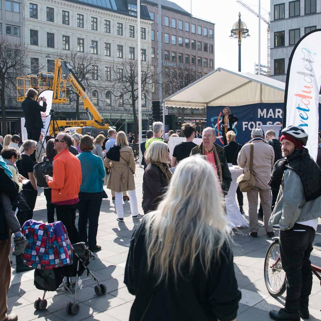 PÅ GÅNG 2019 april Forum för forskningskommunikation i Göteborg maj Mötesplatsen Högskola och samhälle i samverkan (HSS) i Örebro juli Dialogseminarium under Almedalsveckan i Visby september