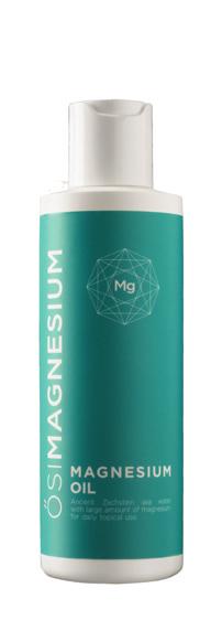 Kan även användas som en kroppsolja. Helt naturliga 2,5 ml (halv tesked) innehåller: 257 mg Magnesium 1 tesked på huden/dag 100 ml flaska.