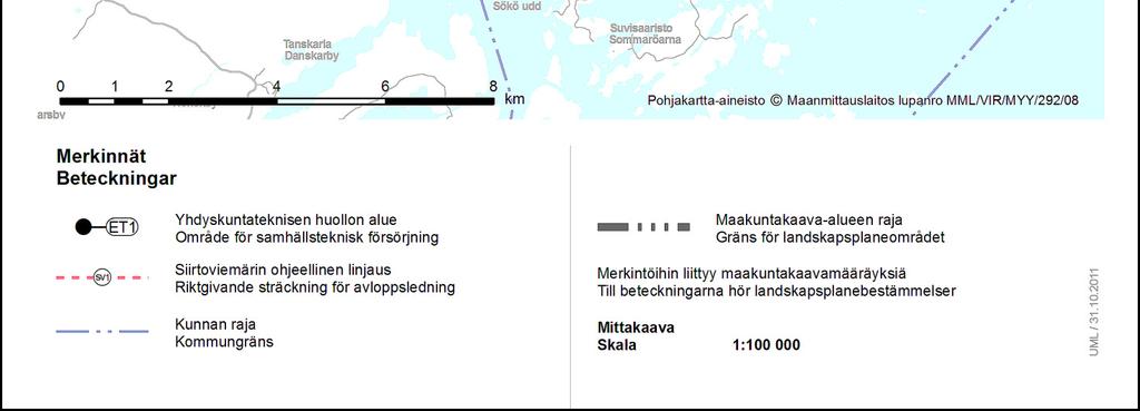 till etapplandskapsplanförslag 3 för Nyland.
