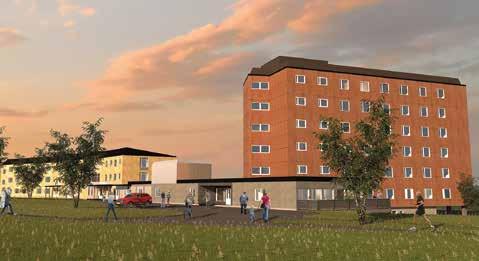 Nya bostäder i gamla Vilan I november påbörjades renoveringen av det tidigare äldreboendet Vilan.