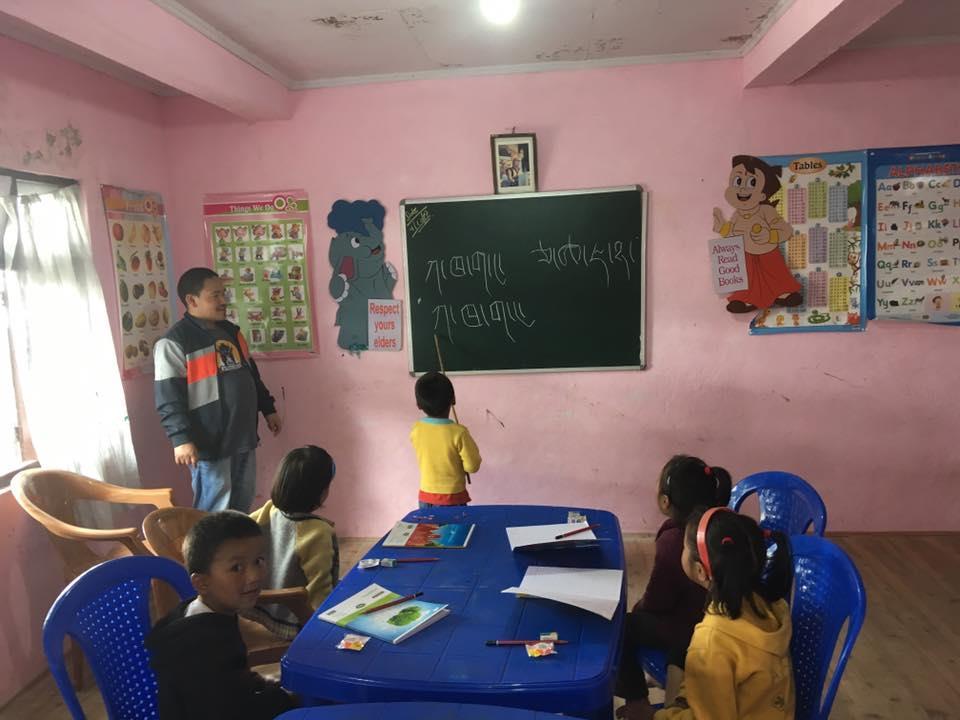 I Sonada, Indien, bor omkring 200 barn på Shenpens internatskola.