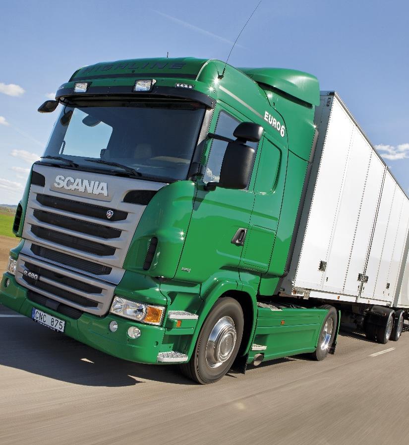 Ecolution by Scania Bränslebesparing på mellan 10 och