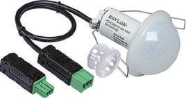 Beställningskod Best.nr. E-No EAN-nr PD-C360i/12 MINI KNX SENSORER NÄRVARO-/RÖRELSEDETEKTORER KNX - KNX Mini-närvarodetektor med 360 bevakningsområde för infälld takmontering.