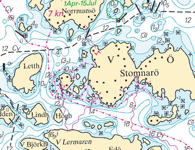 5 Nr 290 Sweden. Sea of Bothnia. SE of Hudiksvall. Light Agö is back to normal. Cancel: 2010:289/6078(T) Agö, Fl WRG 5s 61-32,5N 17-28,0E ALL C:6060 Sjöfartsverket Gävle. Publ.