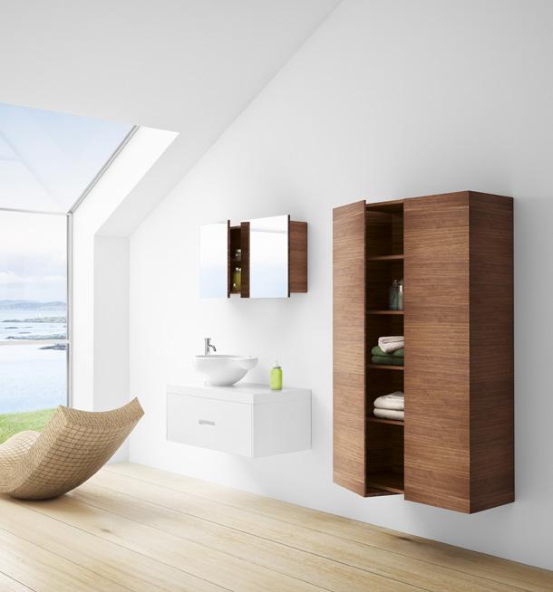 Serie: studio ballingslöv Lucka: K2 Kommod 90 cm bred med lucka i Corian.