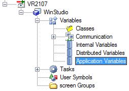 4 Kommunikation med styrsystemet WinStudio - Uppstart 7 Nästa steg är att konfigurera kommunikations drivrutinen som