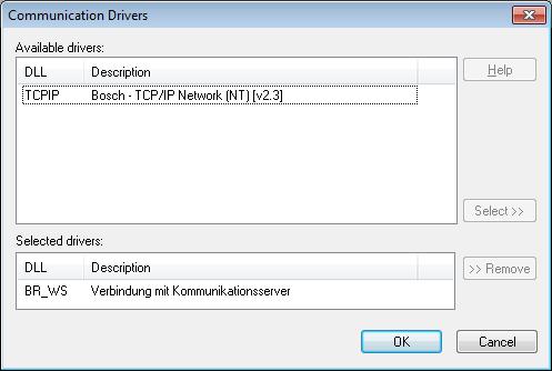 WinStudio - Uppstart 8 Lägg till en nytt drivrutinsblad genom att högerklicka på BR WS noden och välj New Driver Sheet Skriv in en kommentar samt