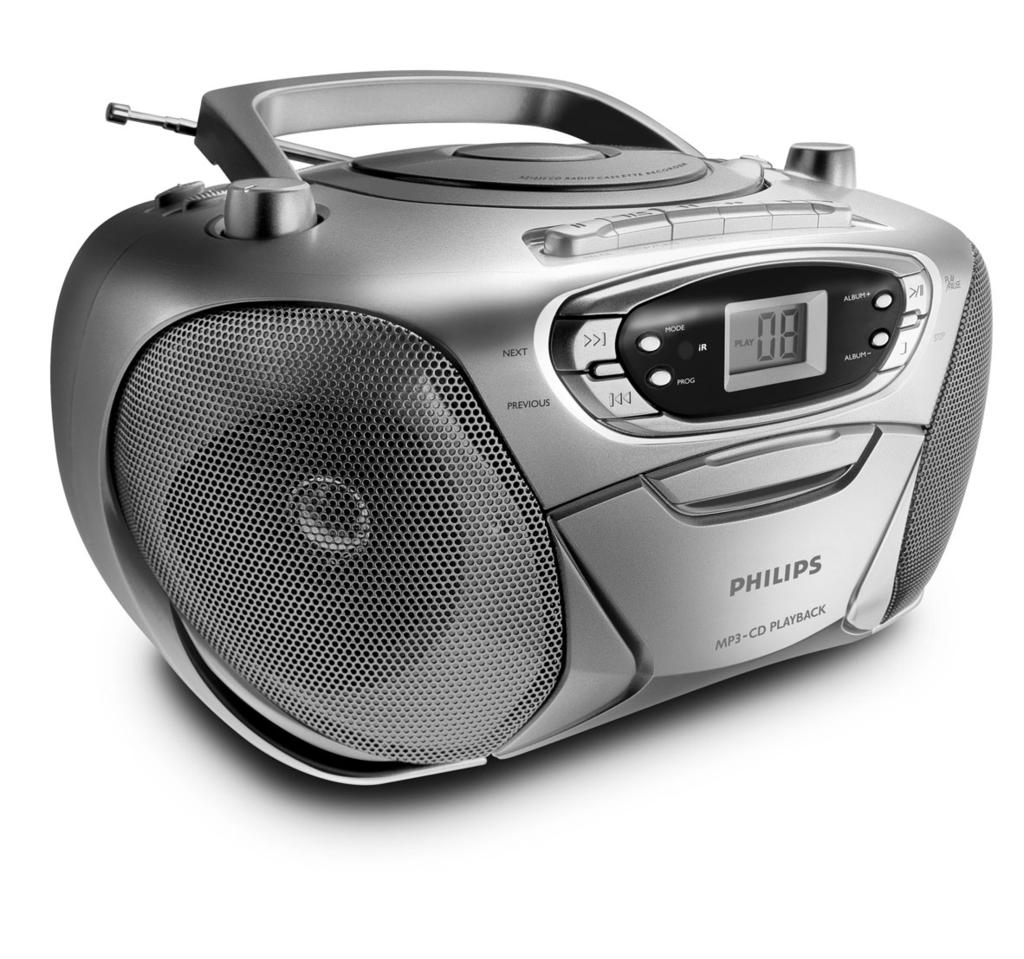 MP3-CD Soundmachine Användarhandböckerna Käyttöoppaita ÂÁ ÂÈÚ ÈÔ Ú ÛË Instrukcje Obsługi AZ1032