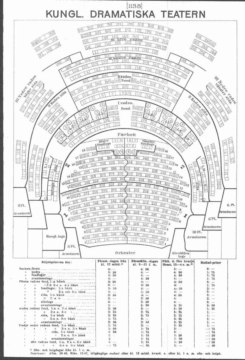 [ii3 81 KUNGL. DRAMATISKA TEATERN BIljettpri~cmn 5. : Fares& --n M a ForsitUln..dy.. Förk. d: iörc brade aiatlie.priisr kl. 12 mldd.* kl. 9-11 t m. enat l -4s. m.* Px*a~,fbrita... 4.