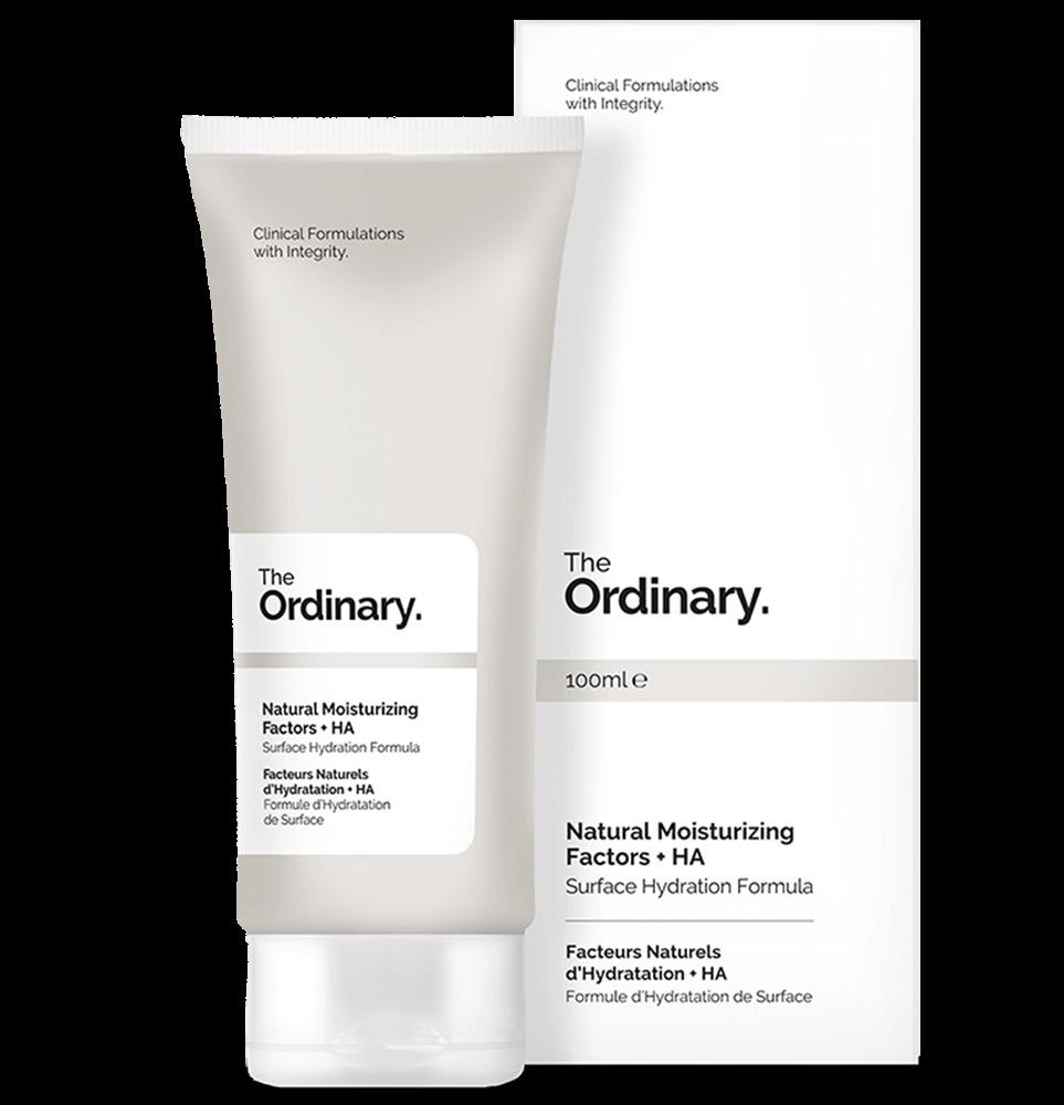 Natural Moisturizing Factors + HA Hydrators & Oils.
