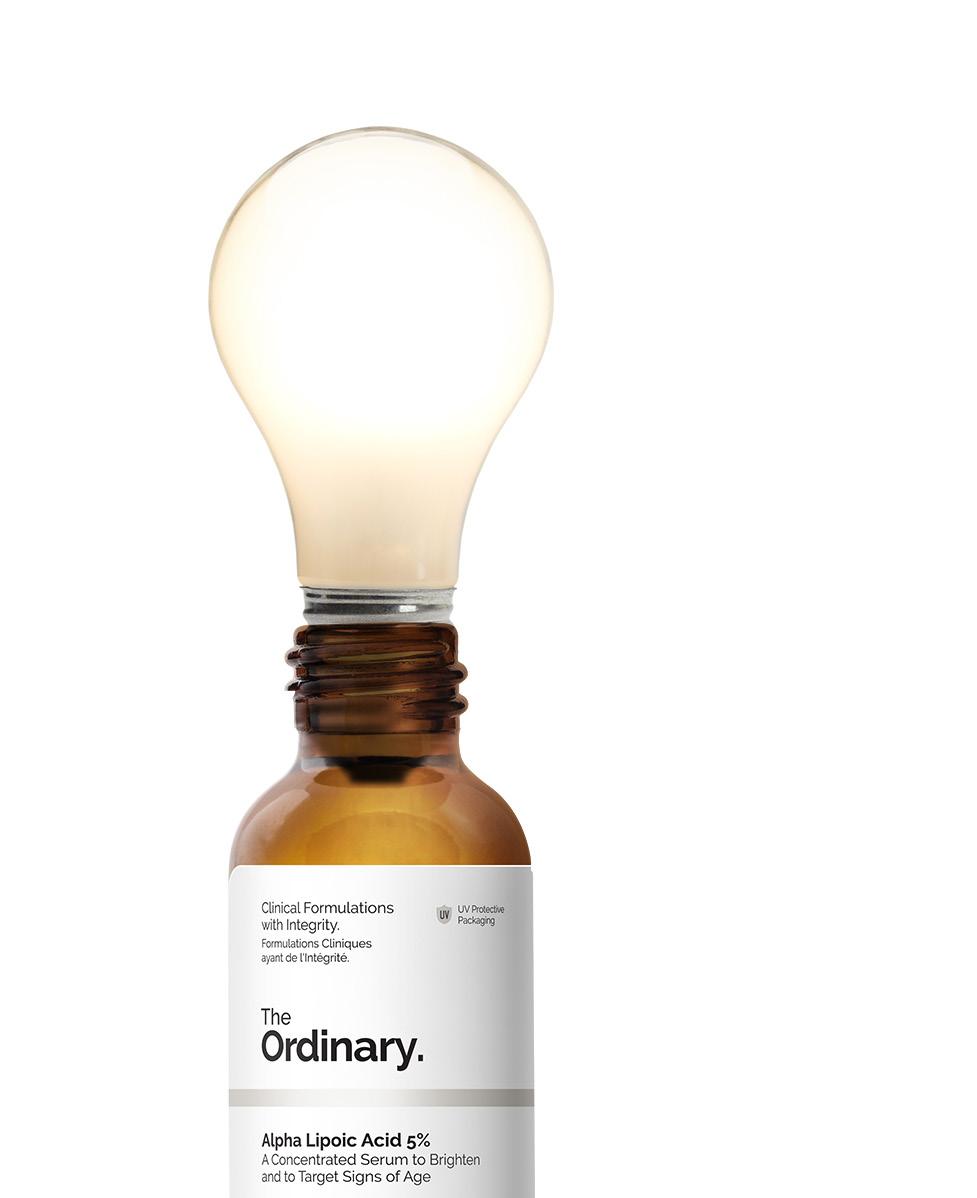 The Ordinary är en serie produkter under ständig uteckling som erbjuder etablerade, effektia kliniska teknologier som är framtagna för att sätta fokus på prissättning och ärlig kommunikation i hudård.