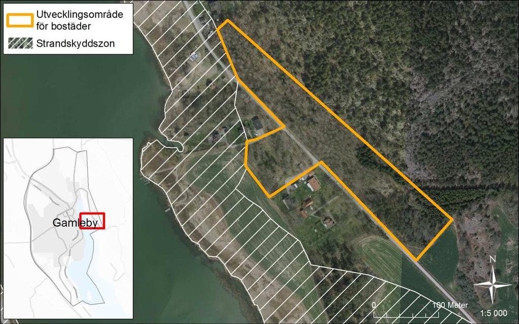 utsläpp av hälsofarliga ämnen, trafiksäkerhet) MATERIELLA TILLGÅNGAR Byggnader, anläggningar och infrastruktur (vägar, VA) Energi (möjlig anslutning till fjärrvärme) Infrastruktur finns.