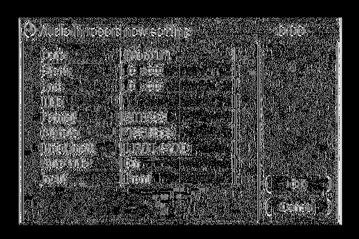 3 Ställ in respektive alternativ. 4 Välj [OK]. 5 Tryck på TIMER eller BACK. Avbryta en timerinspelning Tryck på eller HDD REC (HDD REC finns inte på modellen för Storbritannien).