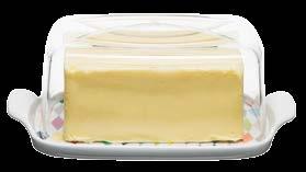 KITCHEN Check smörbytta Stengods/akrylplast. Nu kan du duka fram smöret på ett lite roligare sätt.