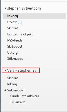 Introduktion till Veritas Enterprise Vault Om det virtuella valvet för Outlook-användare 8 Öppna arkiverade objekt via genvägar när du inte är ansluten till företagets nätverk.