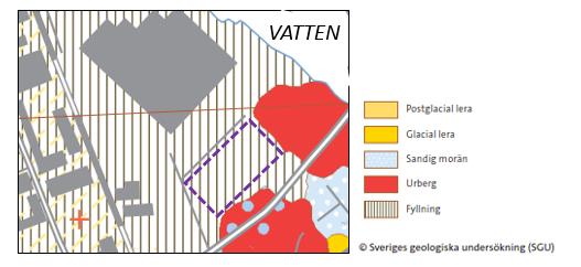 Tabell 1. Översikt över mått på parkeringsrutor Beskrivning Mått Totalt antal P-platser Mellan/bakom parkeringsrader P-ruta längd x bredd 396 st (360 st + 36 st längs kant) 7 m 5 x 2,5 m 2.