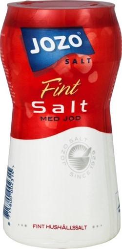 lättrinnande och lättlösligt hushållssalt av högsta kvalitet. Saltet är berikat med 5 mg jod per 10 enligt SLV;s rekommendationer.