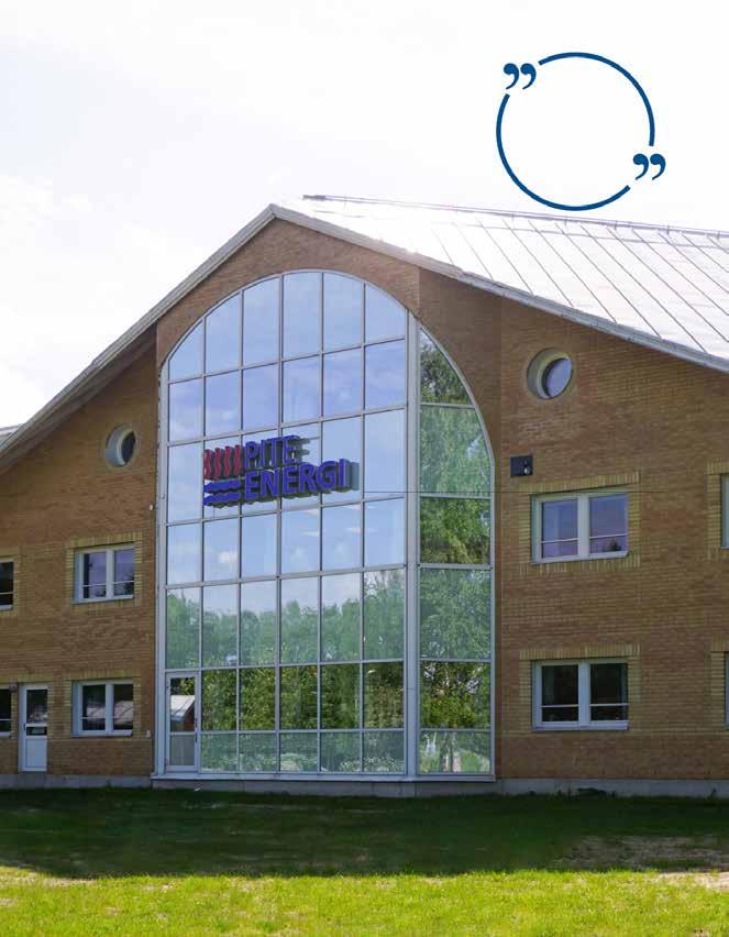 PiteEnergi har hundratalet medarbetare och omsätter ca