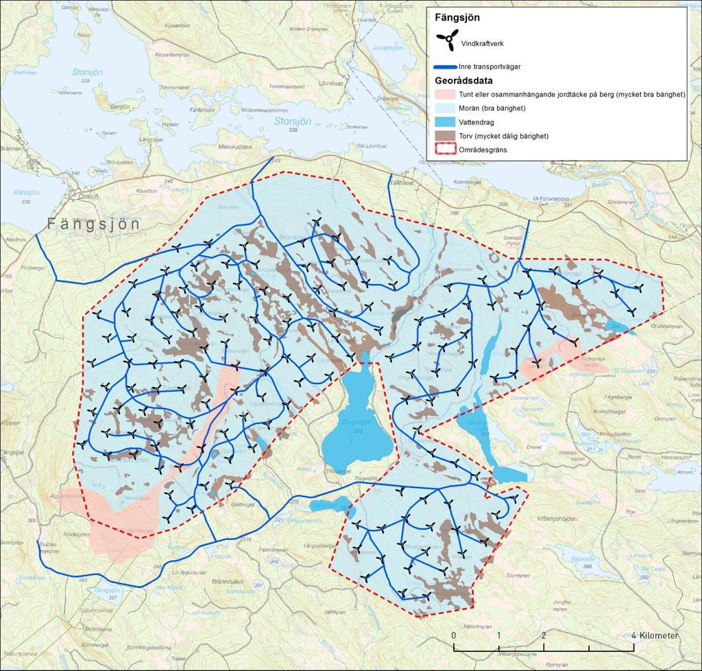 Bedömda mängder Schakt och fyll Projektet kan om det planeras och projekteras rätt utföras i massbalans avseende schakt och fyllningsmängder.