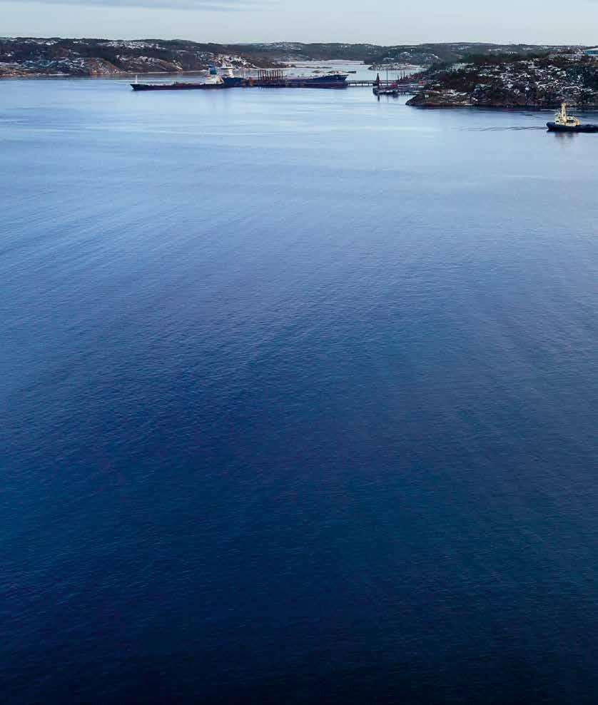 VERKSAMHETEN Fartygsflottan Concordia Maritimes flotta består av tio produk t- tank fartyg av P-MAX-typ, två nybyggda kemikalieoch produkttankfartyg av IMOIIMAX-typ, ett suezmaxfartyg samt andel i