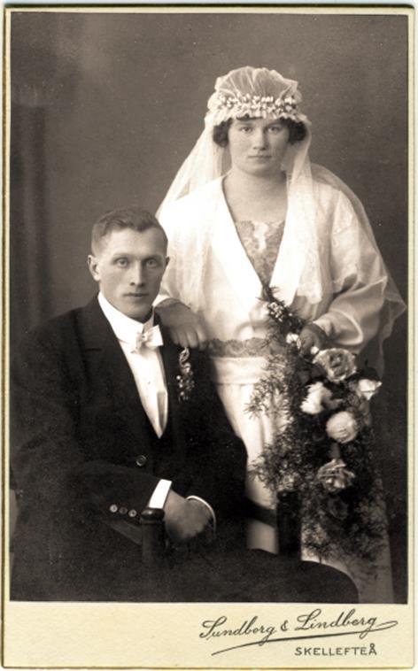 och småskollärarinnan Svea Andersson Enqvist (1900 1939) gifte sig